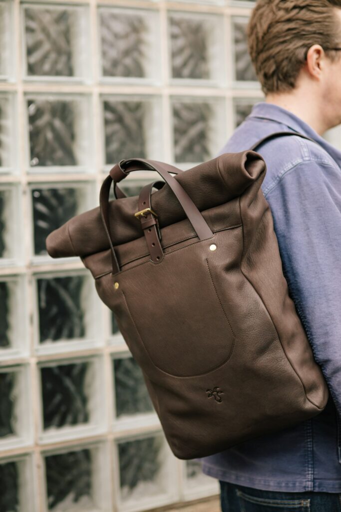 Parkland Rolltop Backpack in Bark Deer